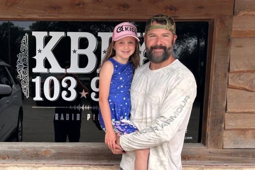 Brett Williams and daughter Emery