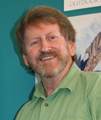 Artist Daniel Adams of Buchanan Dam