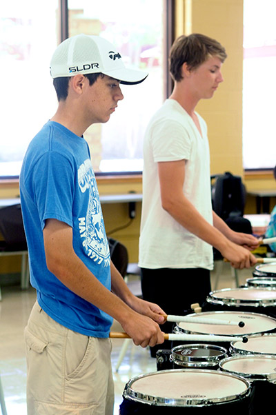 Marble Falls High School band