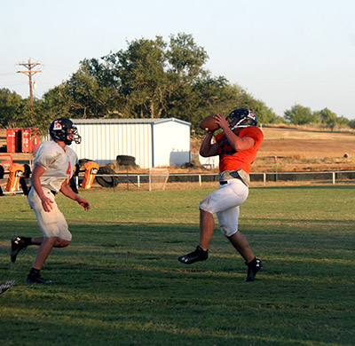 Llano High School football Wyatt Bauman