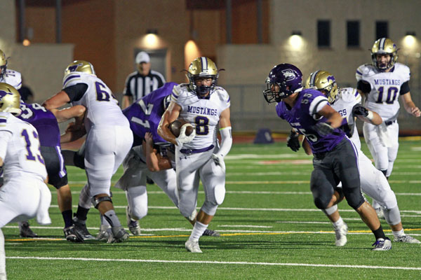 Marble Falls Mustangs Sam Harkins