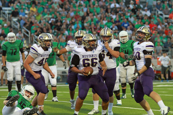 Marble Falls Mustangs football team