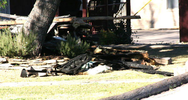 Tottie's in Marble Falls damaged by fire.