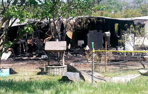 Burnet and Cassie area fire departments responded to a house fire at 8:22 a.m. April 4 in the 200 block of Valley Drive. The blaze killed one of the occupants, 74-year-old Fanny Higgins. The elderly woman’s adult granddaughter was able to get out of the house. A GoFundMe.com account has been set up to help with the elderly woman’s funeral expenses as well as the granddaughter, who lost everything in the fire.