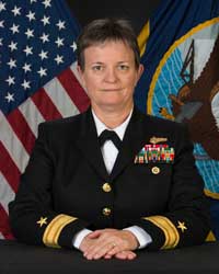 Rear Admiral (lower half) Stephanie Thomas Keck