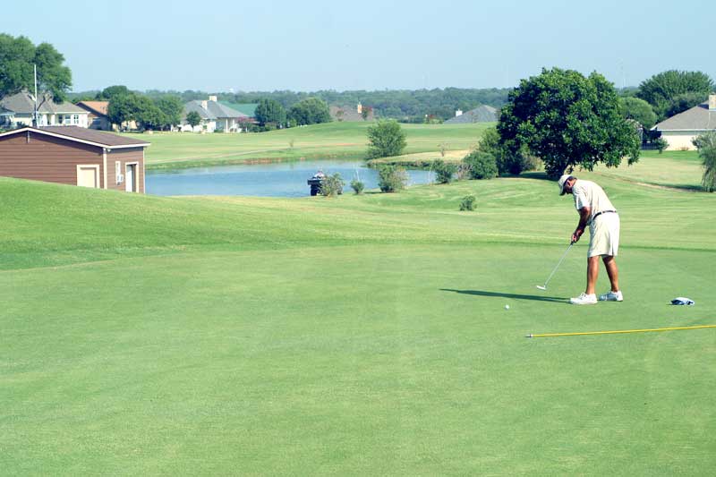 In a deal with Marble Falls, Meadowlakes will use treated wastewater from the neighboring city to irrigate its Hidden Falls Golf Course. File photo