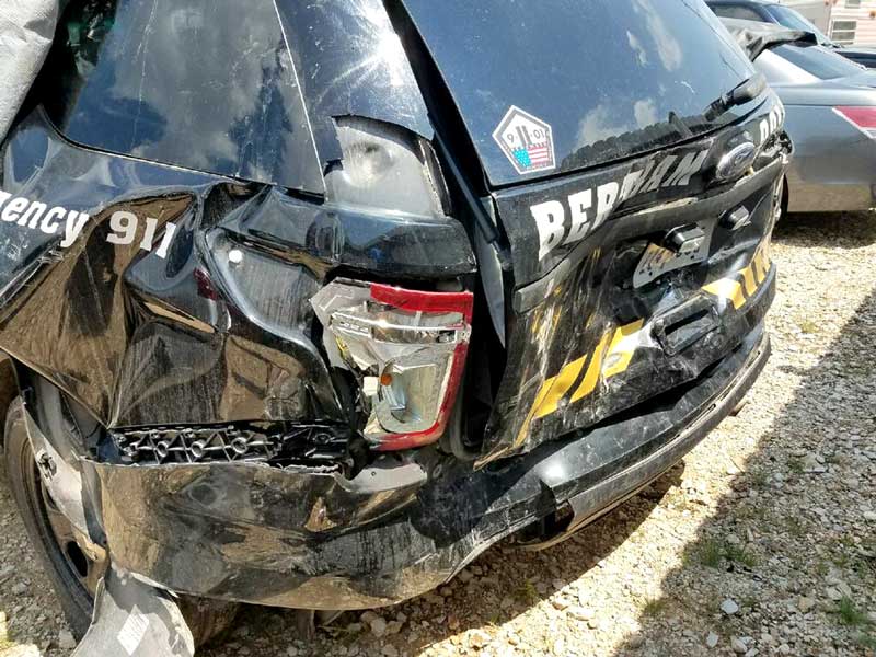 Following back-to-back incidents in which motorists collided with Bertram police units, the entity’s fleet was cut in half leading to the recent emergency purchase of a patrol car from a neighboring department. Courtesy photo