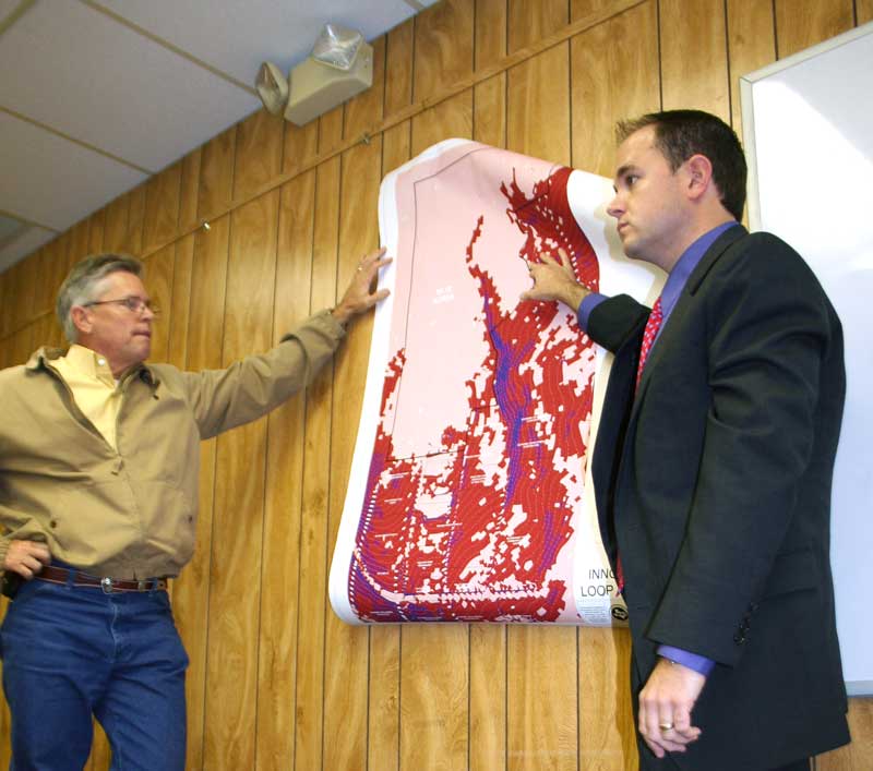A manufacturing company could lay down stakes on 16 acres in the Marble Falls Business and Technology Park in an area where Marble Falls Economic Development Corp. officials cleared the way for new development. File photo