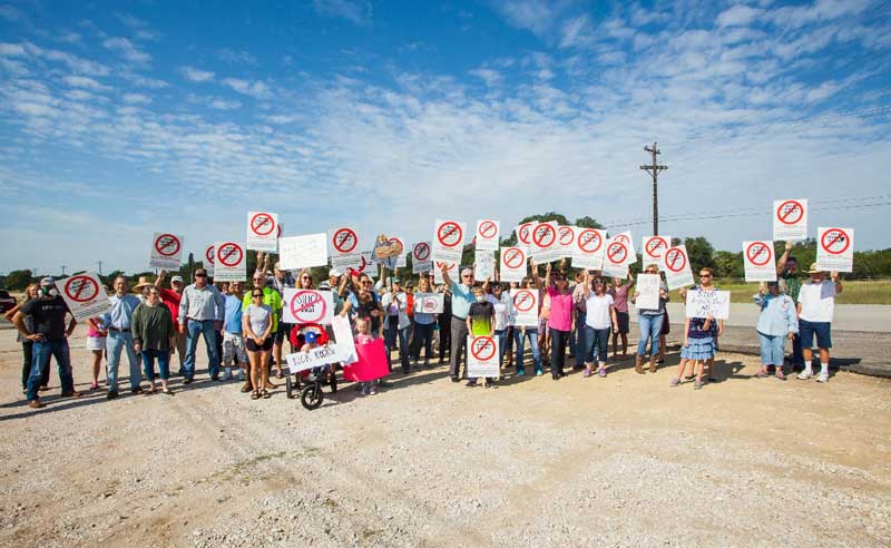 Following community outcry and a state air permit issuance, the city of Marble Falls, developers, and private property owners filed a lawsuit in January in an attempt to halt the planned operation of a quarry in southern Burnet County. File photo