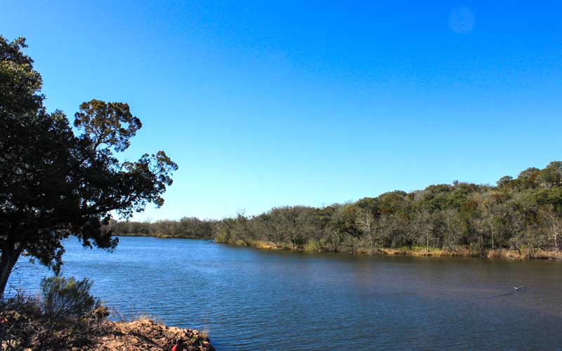 The drawdown of Inks Lake will be from Jan. 2-Feb. 13, 2018. Staff photo by JoAnna Kopp