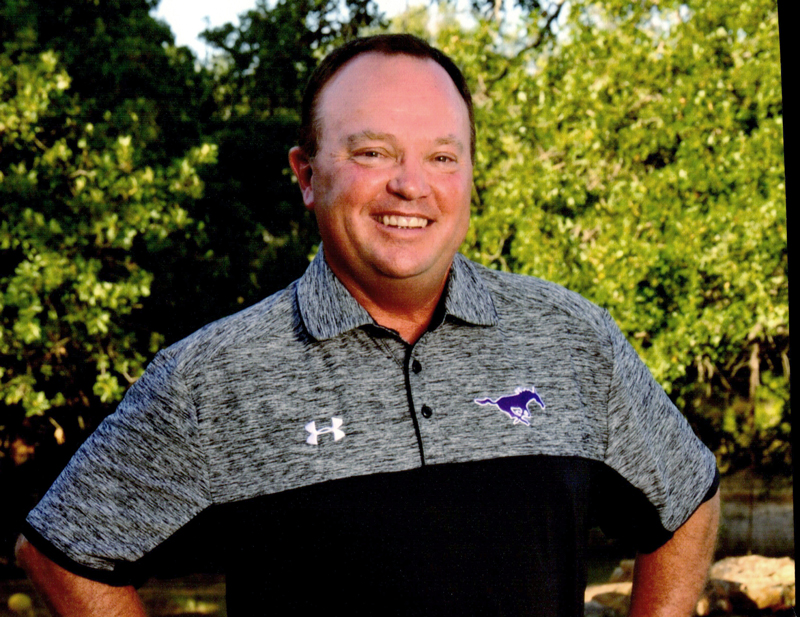 Marble Falls Middle School coach Joe Powell was named the Fellowship of Christian Athletes Coach of the Year in the Austin area. Courtesy photo