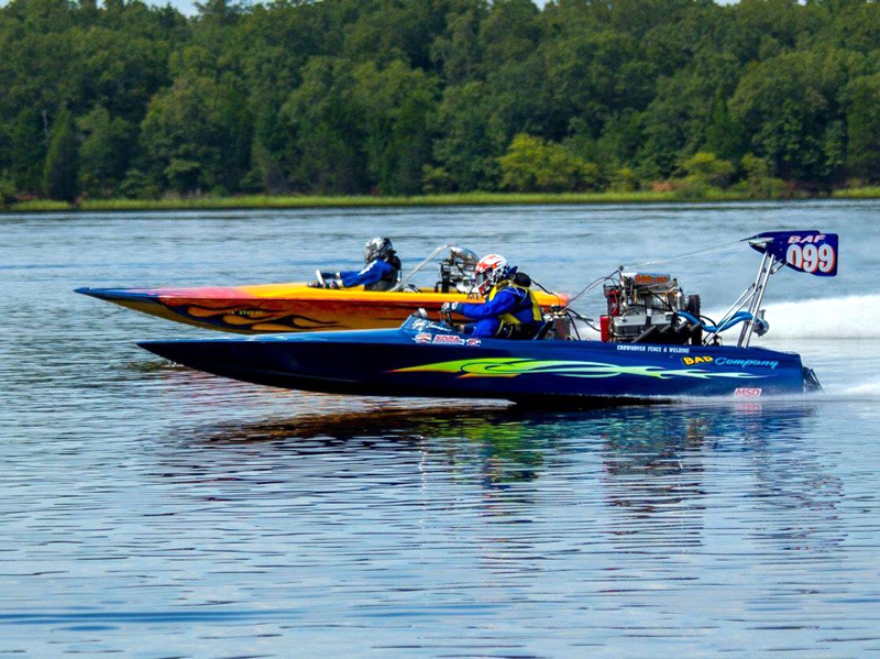 Dylan Crownover, a Marble Falls High School senior, competed in a drag boat race in San Angelo on June 23-25. He placed second. Crownover is keeping family tradition by racing, following in the wake of his father, Marcus Kinsey. The teen recently was awarded the David Skalicky Memorial Award for Flatbottom Driver of the Year presented by the South Drag Boat Association. Courtesy photo