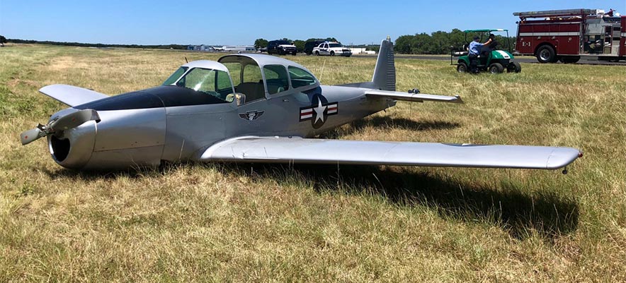 burnet airport plane mishap
