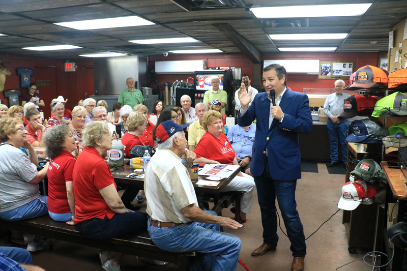 Sen. Ted Cruz in Llano