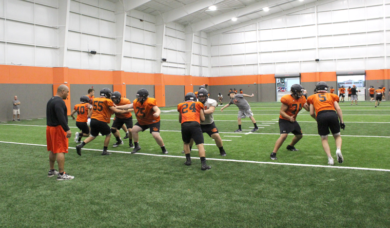 The Llano High School football team takes on Hondo on Friday, Aug. 31, at Llano Stadium. Kickoff is 7:30 p.m. Staff photo by Jennifer Fierro
