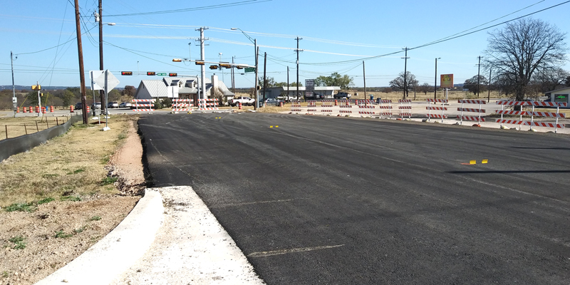 Phillips Ranch Road in Granite Shoals is on track to reopen by Monday, Dec. 3. The city closed the road from RR 1431 to Newcastle Drive on Nov. 5 as crews did a major overhaul of that stretch Staff photo by Jennifer Fierro