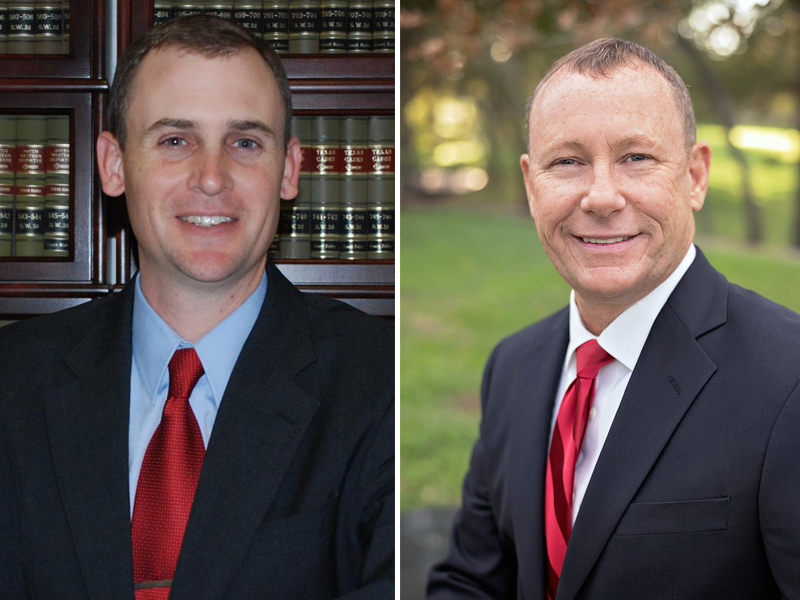State Rep. Andrew Murr of District 53 and state Rep. Terry Wilson of District 20. Courtesy photos