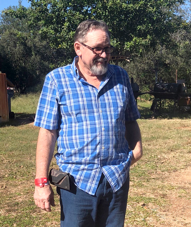Willie DeLancey enjoyed time outdoors weeks after suffering a heart attack while working at Lowe’s Home Improvement. His co-workers quickly sprang into action to save his life. Courtesy photo