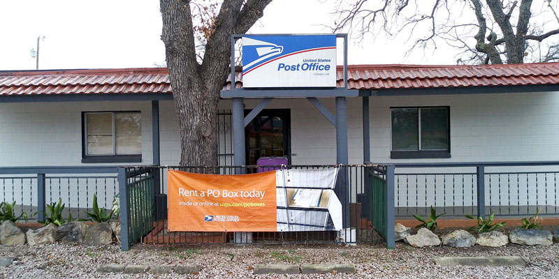The U.S. Post Office Contract Unit on Phillips Ranch Road in Granite Shoals will close at the end of the business day Jan. 31. Staff photo by Jennifer Fierro