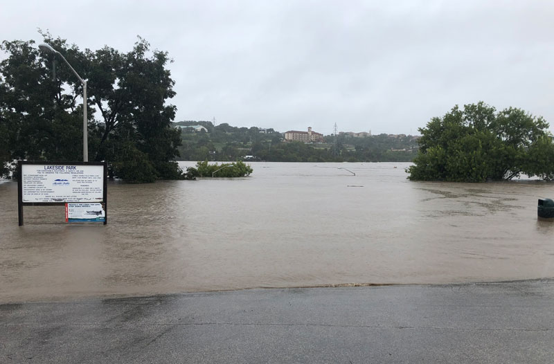 The city of Marble Falls hosted a town hall meeting Jan. 29 with about 50 residents in attendance. Topics from the attendees included city communication, billing complaints, crime during the flood, and the Lower Colorado River Authority’s actions during the flood. File photo by Cade Rice