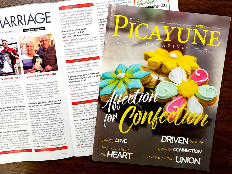 The February edition of the new The Picayune Magazine, in mailboxes starting today!