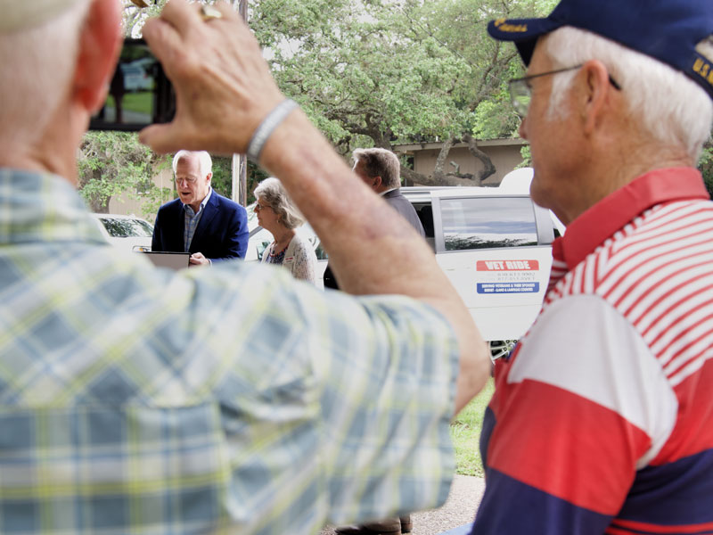 Sen. Cornyn recognizes VetRide