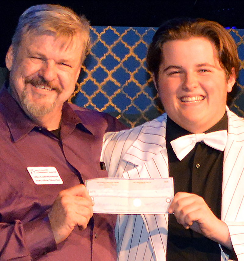 Hill Country Community Theatre scholarship winner