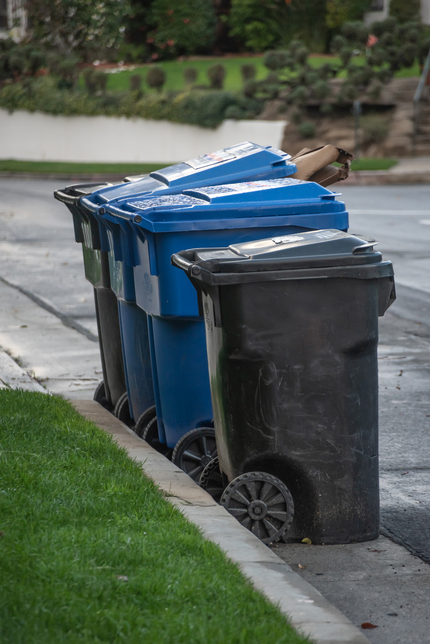 Trash bins