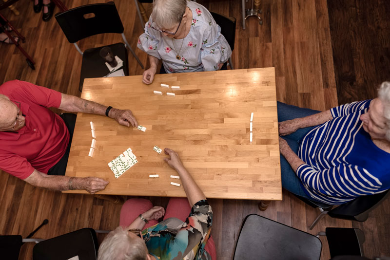 Dominoes at Trailblazer Grille