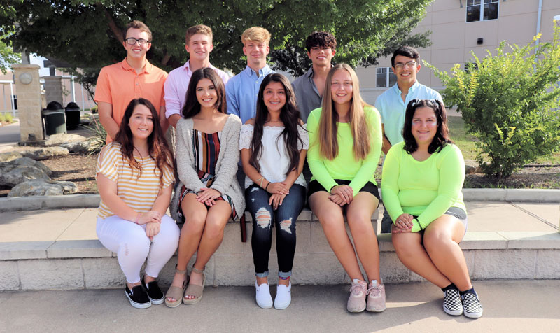 Burnet homecoming court