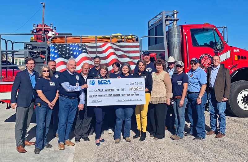 Oakalla VFD receives LCRA grant