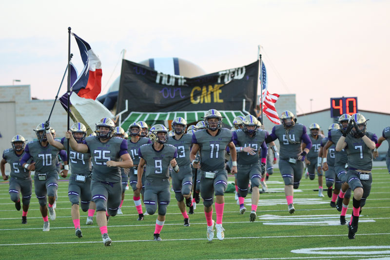 Marble Falls football in new district