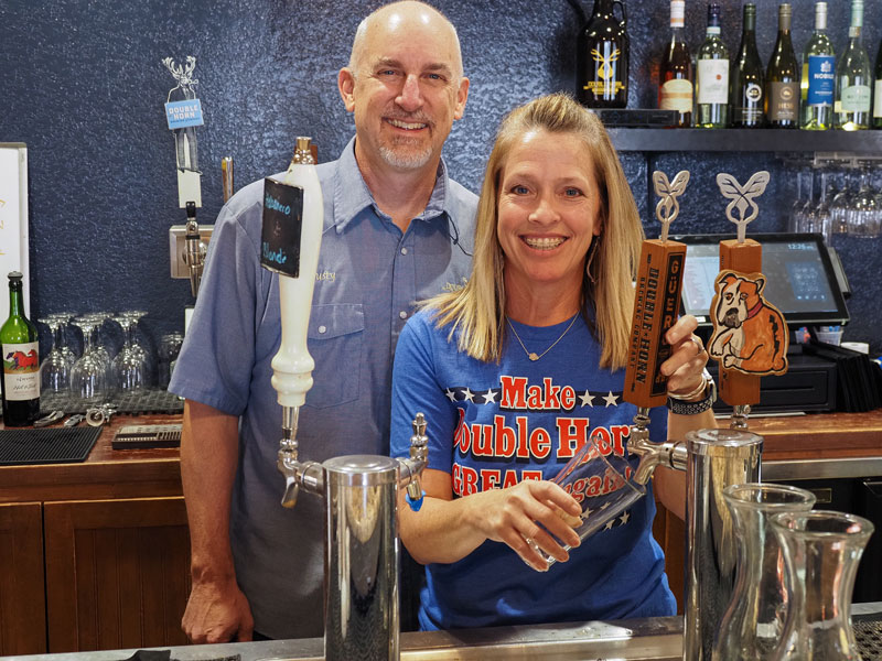 Double Horn Brewing Company in Marble Falls