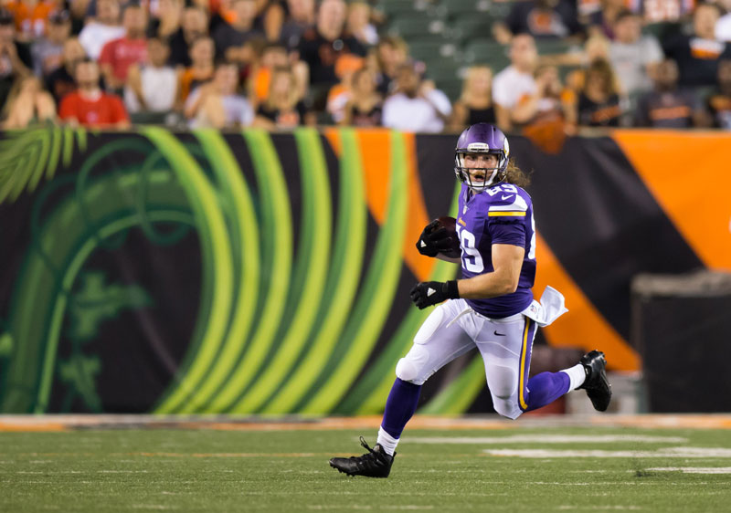 NFL tight end David Morgan is a free agent