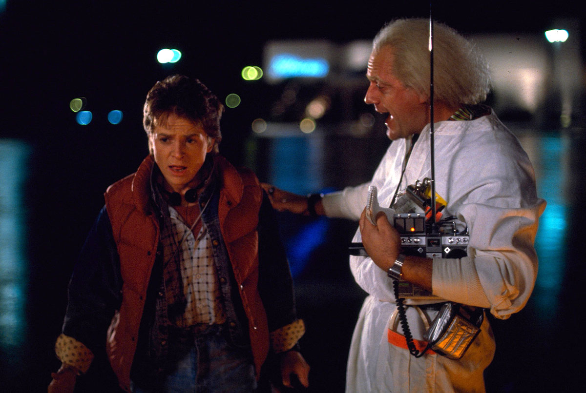 Drive-in movie 'Back to the Future' in Marble Falls