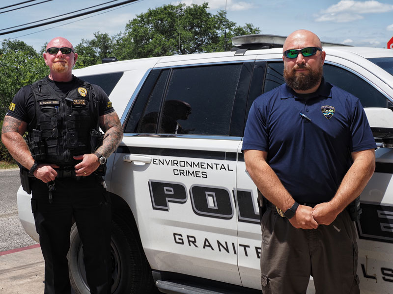 Granite Shoals environmental crimes officer