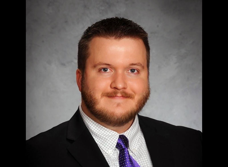 Burnet High School band director Andrew Hicks