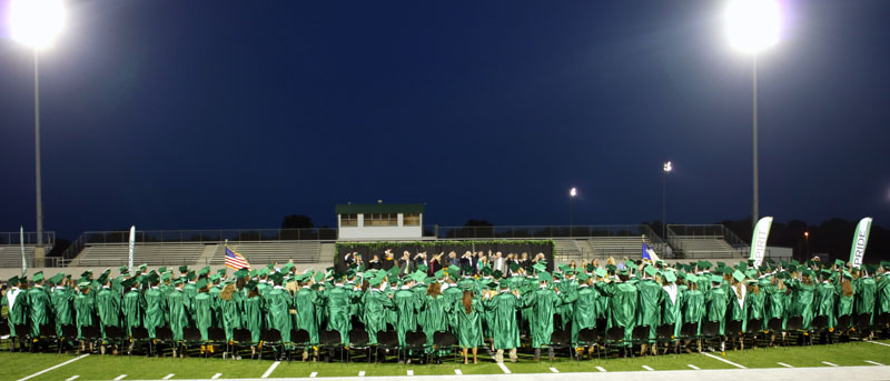 Burnet High School graduation
