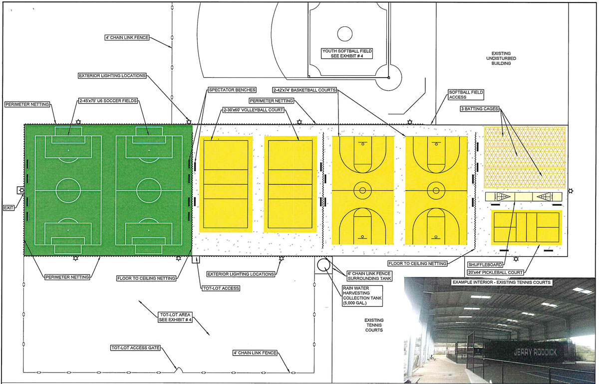 Granite Shoals multipurpose sports complex