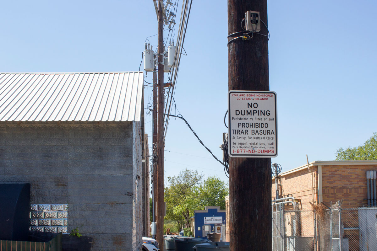 Marble Falls watching for illegal dumping