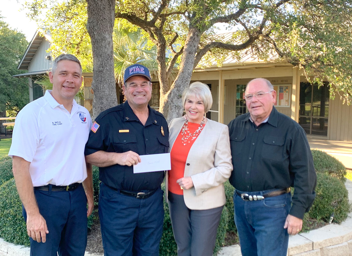 The Trails residents raise $100,000 for fire departments