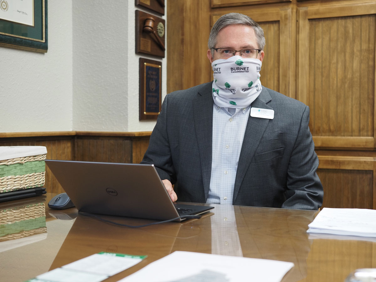 BCISD Superintendent Keith McBurnett