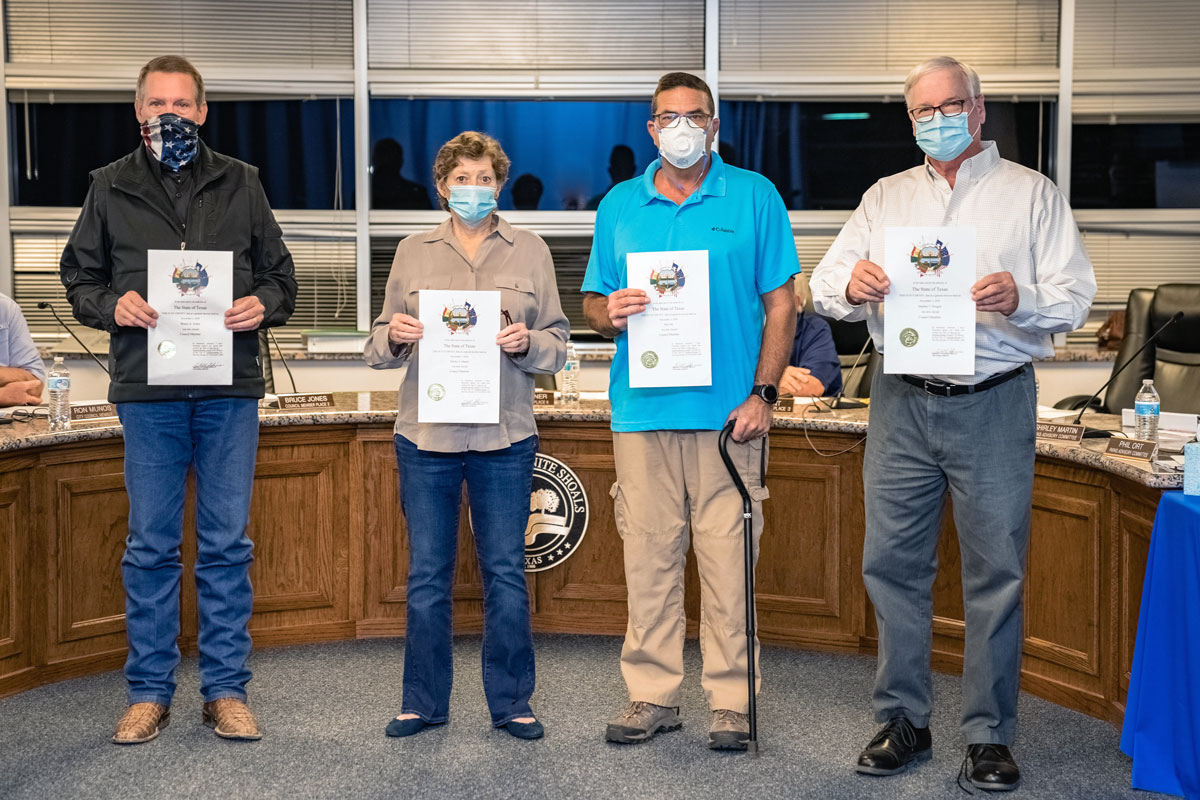 Granite Shoals swears in councilors