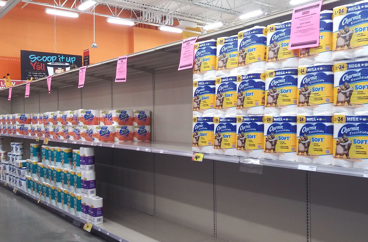 H-E-B limiting sales of paper products