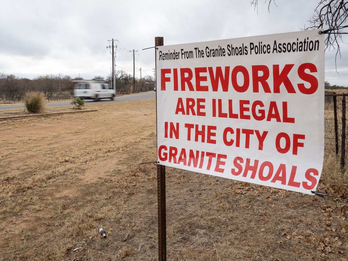 Fireworks not legal in most city limits