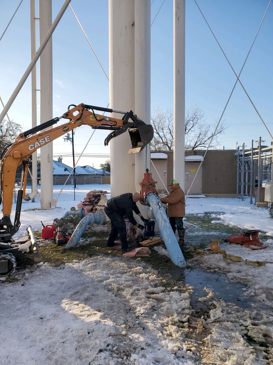 Granite Shoals water restored