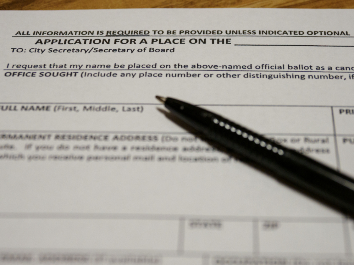 Election filing deadline