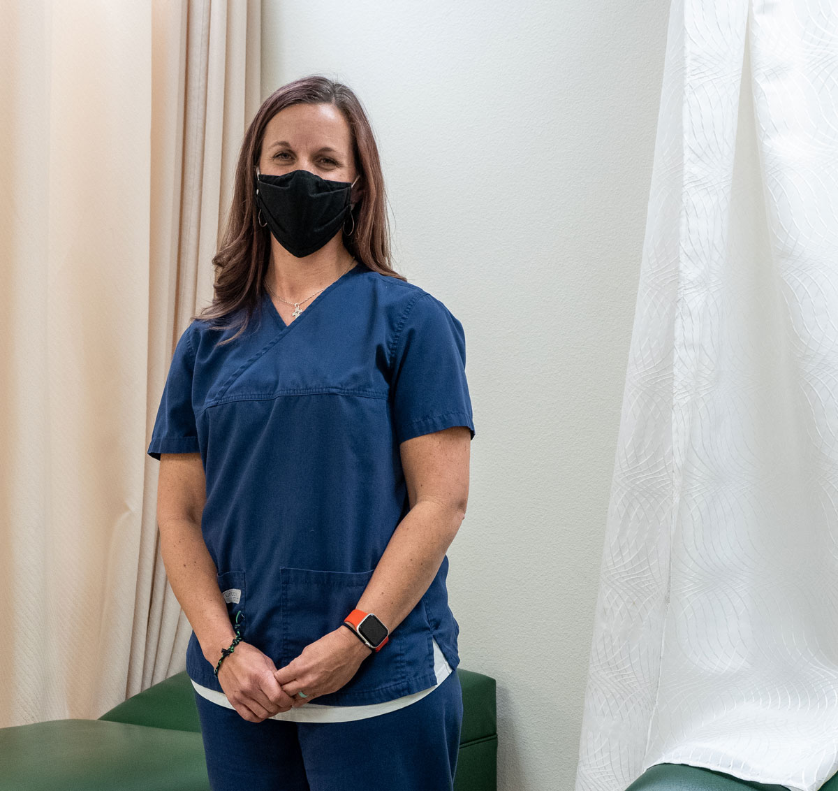 Burnet High School nurse Shelli Houston
