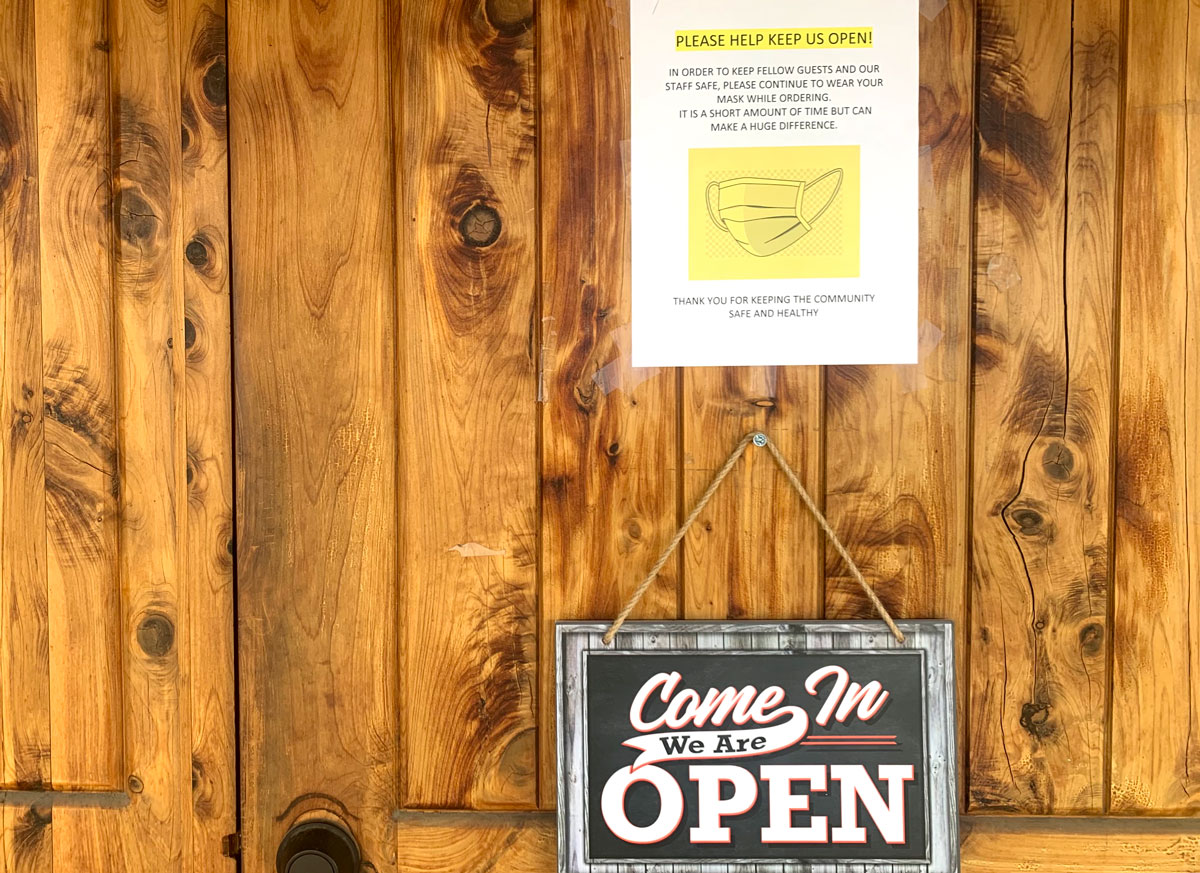 Businesses make hard choice on masks