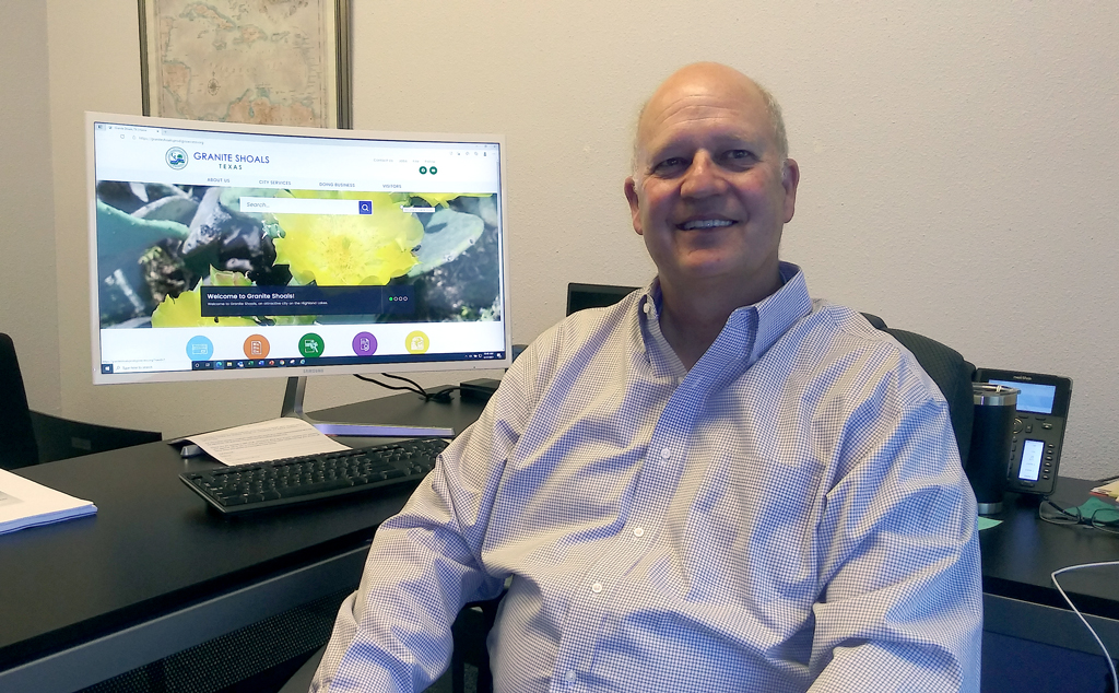 Granite Shoals unveils new city website